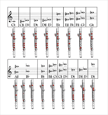 72 Judicious Finger Chart For Flute Notes