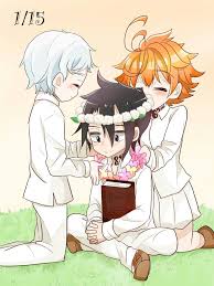 the promised neverland yakusoku no neverland by リス太 ネバーランド イラスト 約束のネバーランド 壁紙