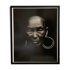 Barium photo print Photography Clint Eastwood and Inger Steven Format  45cmx60cm