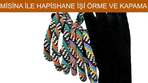 Misina Ile Girintili Hapishane Isi Orme Ve Sifir Kapama Nasil Yapilir Boncuk Misina Bileklik