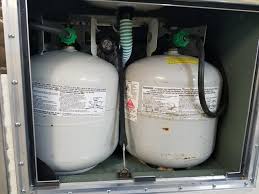 Convenient gauge lets you know how much fuel is left. Good Sam Club Open Roads Forum 1968 Travel Queen Resto Mod 5 Propane