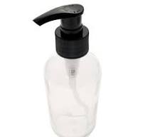 NEW! GLASS EMPTY MASSAGE OIL/LOTION BOTTLE WITH PUMP FOR OIL HOLSTERS - 3 SIZES