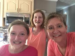 Celebrating 5k run with Girls