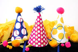 Birthday Party Hats For Adults Diy Embroidered Party Hats For Birthdays Party Hats Sewing Party Birthday Hat