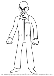 Learn How To Draw Evil Janitor From Steven Universe (Steven Universe) Step  By Step : Drawing Tutorials