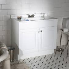 Remove this item 36 inch. Project Source 36 In White Single Sink Bathroom Vanity With White Cultured Marble Top In The Bathroom Vanities With Tops Department At Lowes Com