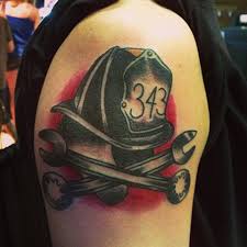Council of 28/blood and honour council. Firefighter Helmet Tattoos