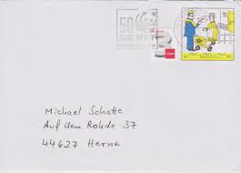 Generell kommt die briefmarke oben rechts auf den umschlag. Philaseiten De Bund Portoerhohung Auf 60 Cent Ab 01 01 2014