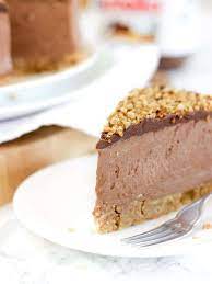 How To Make The Best Ever No Bake Nutella Cheesecake With Video Tutorial This Delicious Chocolate Cheesecake Recipes Nutella Cheesecake Cheesecake Recipes