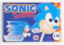 Sonic The Hedgehog Ice Cream Sign Fridge Magnet In 2021 Sonic The Hedgehog Cream Sonic Sonic