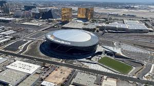 It is located on about 62 acres (25 ha) of land west of mandalay bay at russell road and hacienda avenue and between polaris avenue and dean martin. Unlv Plans To Have Fans At Football Games In Allegiant Stadium Casino Org Unlv Plans To Have Fans At Games In Allegiant Stadium