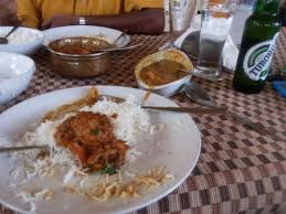 A simple goan masala is ground and this paste is what makes for the base of this curry. Goan Fish Curry And Chicken Masala With Beer Picture Of Laxmi Bar And Restaurant Morjim Morjim Tripadvisor