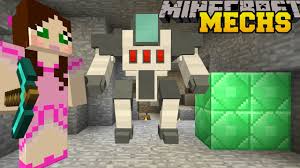 Minecraft Mining Mechs Challenge Mining Digging Rockets Self Destructing Custom Command Popularmmos Minecraft Popularmmos Minecraft