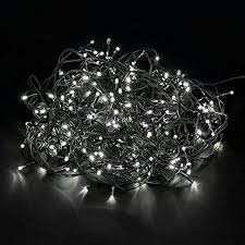 200 led lichterkette weiss kaltweiss 20m 10m zuleitung innen aussen grune kabel weihnachten bel led lichterkette weihnachtsdeko beleuchtung lichterkette weiss