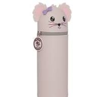 BELL TRADE Federmäppchen 2-in-1 aus Silikon - Maus Berny