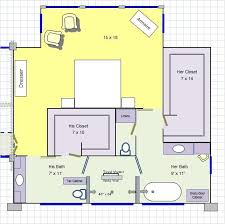 Small master bedroom with walk in closet and bathroom floor plans. Bedroom With Bathroom And Walk In Closet Floor Plans Novocom Top