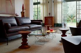 Eames coffee table is the new edition of the original table designed by charles & ray eames in 1949. Vitra Eames Occasional Table Ltr Side Table Gold Leaf