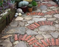 Playful And Permeable Paving Patterns Permeable Paving Recycled Brick Unique Gardens