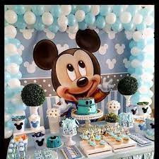 Mickey mouse babyshower ideas my practical baby shower guide. Ideas Diy Baby Shower De Mickey Mouse En Azul Facebook