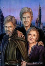 Luke Leia And Han Solo Star Wars Fandom Star Wars Drawings Star Wars Artwork