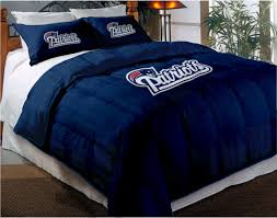 Unique home decor designed and sold by independent artists from around the world does a bed good. New England Patriots Nfl Twin Chenille Embroidered Comforter Set With 2 Shams 64 X 86