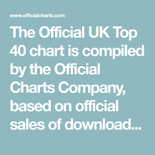 The Official Uk Top 40 Chart Is Compiled By The Official