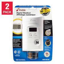 An effective carbon monoxide alarm will detect early levels of co. Kidde Plug In Carbon Monoxide Alarm With Digital Display 2 Pack