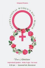 Hosting an international women's day event or coordinating activity? Printable International Women S Day Poster Magazine Cover International Womens Day Poster World Womens Day Floral Border Design