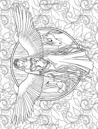 For numerous, monotony, lack of structure, and anxiety are the greatest triggers they have. Goth Vampire Coloring Pages For Adults Coloring Pages For Adult
