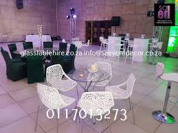 Furniture hire and furniture installations for events, parties, weddings, conferences and corporate sofa and sofas hire, chill out furniture, bean bags, stools, traditional bars. Aluminium Glass Cafe Table Hire Archives Cocktail Events And Glass Tables