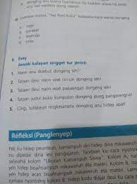 Malah teu lila ti harita wayungyang téh ngalahirkeun. Tolong Jwb Penting Soalnya Brainly Co Id