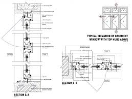 Aluminium Frame Casement Window Installation Details Dwg File Casement Window Installation Window Installation Casement Windows
