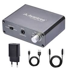 Avantree Dac Convertitore Audio Digitale Analogico Ingresso Ottico Coassiale Uscita Per Cuffie Altoparlanti Controllo Volume Cavo Ottico Incluso Nella Confezione 2 Anni Garanzia