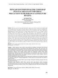 Atau setidaknya sudah punya aplikasi penerjemah yang cocok, karena kebanyakan jurnal internasional menggunakan bahasa inggris. Jurnal Supervisi Evidence Based Medicine Health Care