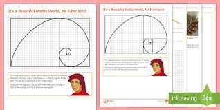 In mathematics, the fibonacci numbers, commonly denoted fn, form a sequence, called the fibonacci sequence, such that each number is the sum of the two preceding ones, starting from 0 and 1. Summer Maths It S A Beautiful Maths World Mr Fibonacci Activity Pack