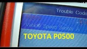 I bought my first 2008 toyota sienna le with 66k miles on it two months ago. Toyota Sienna P0500 Speed Sensor Location And Replacement Youtube