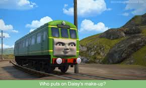 In magic railroad mayhem, the viaduct collapsed and diesel 10 fell off it. In My Opinion