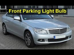 Mercedes Benz C350 C Class Front Parking Light Bulb Replacement Votd Youtube