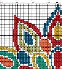 Dahlia with butterflies dmc cross stitch patter. Mandala Cross Stitch Patternmodern Pattern Pdf Diy Etsy Cross Stitch Patterns Cross Stitch Flowers Cross Stitch Bird