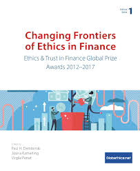 Utilisation de l'adjectif possessif : Changing Frontiers Of Ethics In Finance