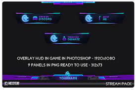 Stream Pack Panels And Overlay In Game Mercy Star Overwatch Missyeny Gfx Overlays Overwatch Streaming