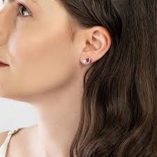 Brinco Prata Leve Flor Rosas