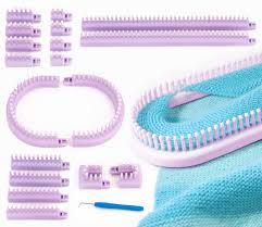 The best part is the you can start * scroll down for a picture listing of the loom knitting videos. Kb Adjustable Multi Knit Loom Walmart Com Walmart Com