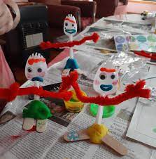 Forky Paso A Paso Para Hacer El Personaje De Toy Story 4