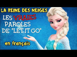 Tu es un fan du film d'animation « la reine des neiges » ? La Reine Des Neiges Liberee Delivree Les Vraies Paroles En Francais Youtube