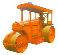 Static Road Roller - Steel, 8-10 Tons Capacity, Orange ...