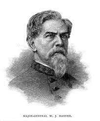 Major-General William J Hardee, Confederate Army Commander. Art Prints from  Heritage Images