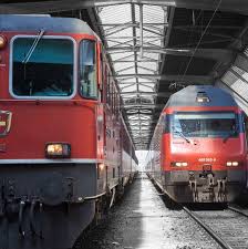 Sometimes You Just Have To Wait The Older Train On The Left Had Already Arrived At The Station What Will Happen Next Does He L Old Train Train Train Station