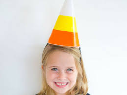 Costume works gave us this little bit of spun sugar. Diy Candy Corn Party Hat Fun365