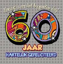 Bol Com Verjaardagskaart 3d 60 Jaar